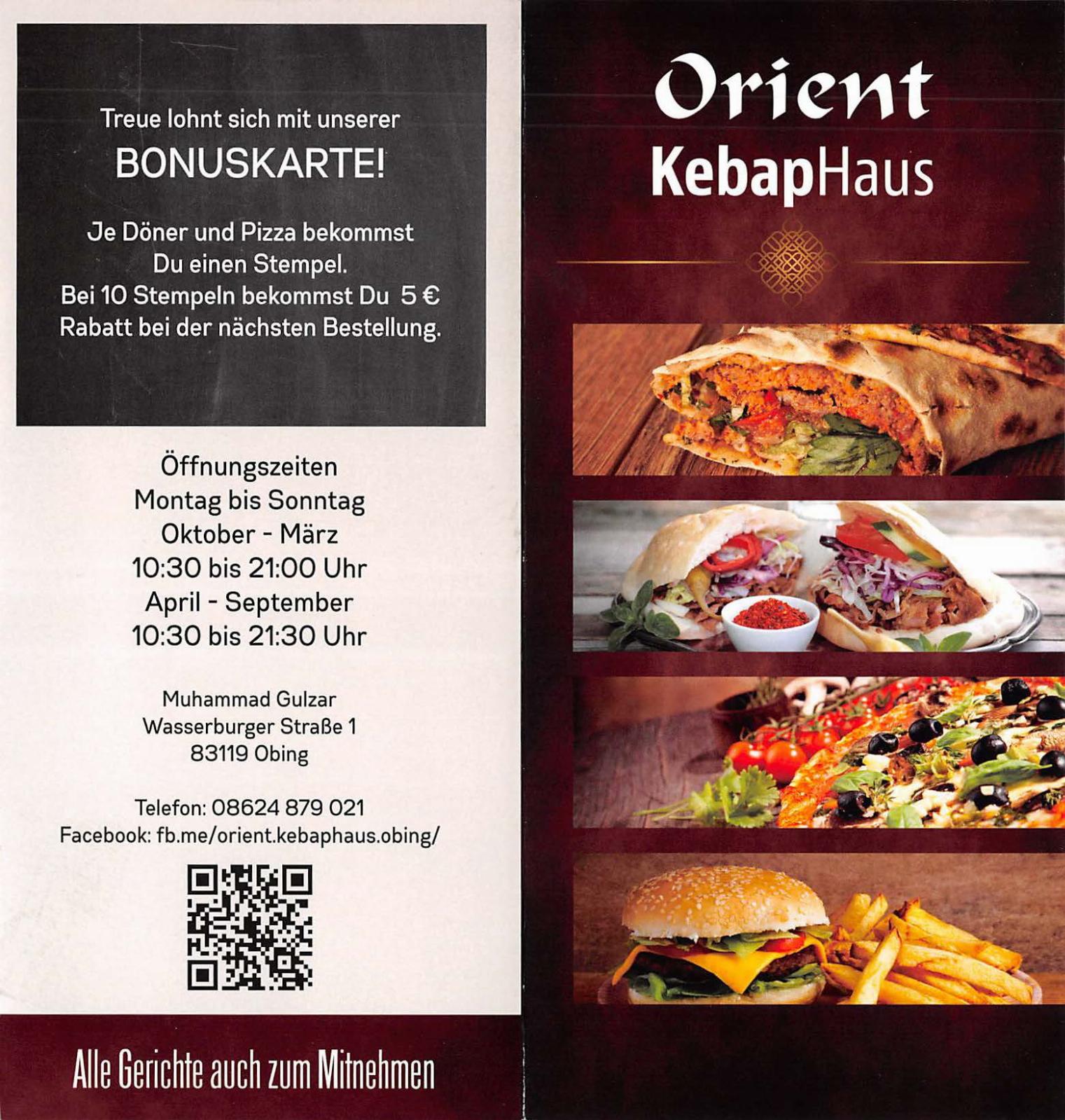 Speisekarte von Orient KebapHaus Seite 04