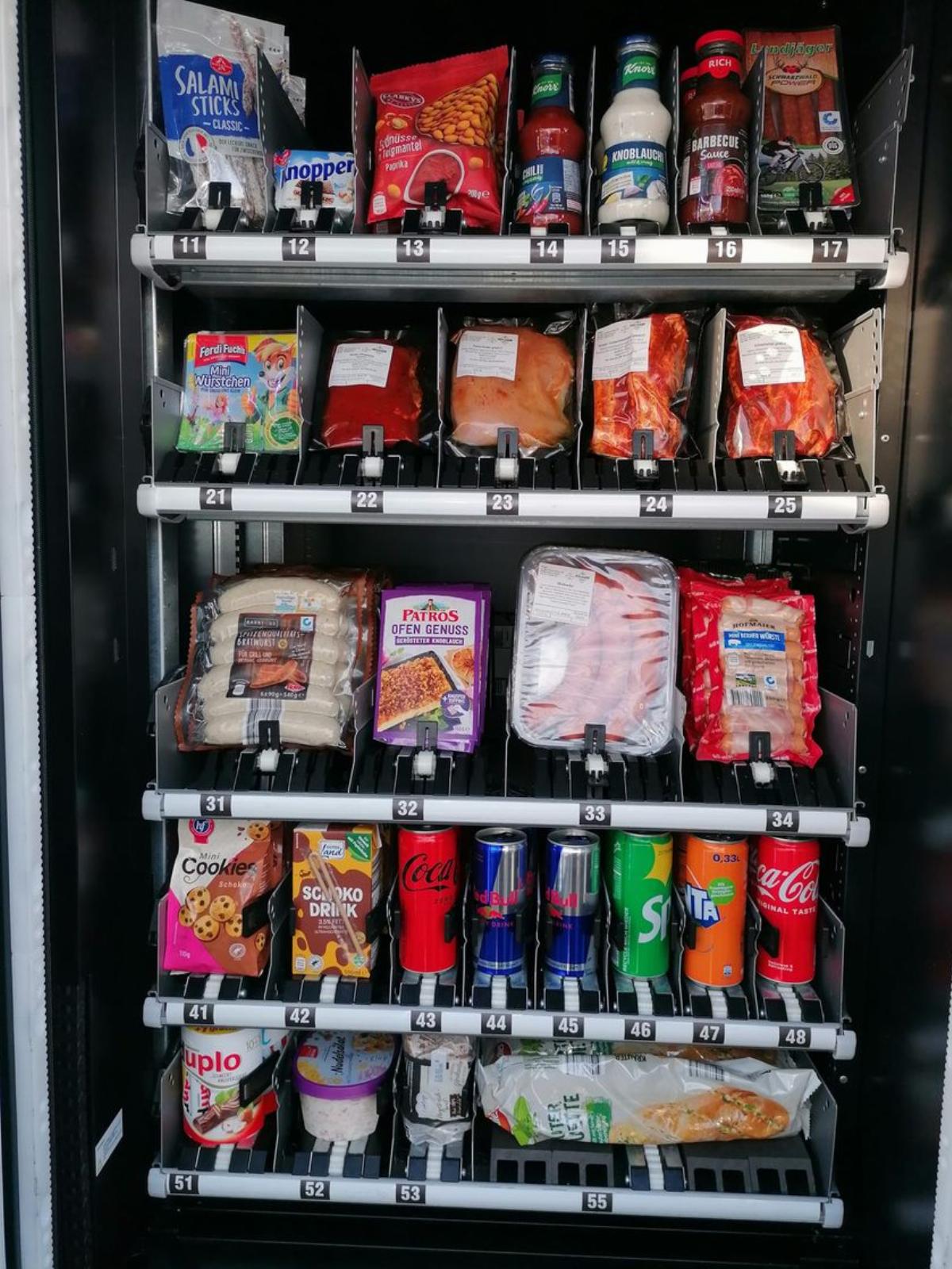 Speisekarte von Grillfleischautomat Seite 01