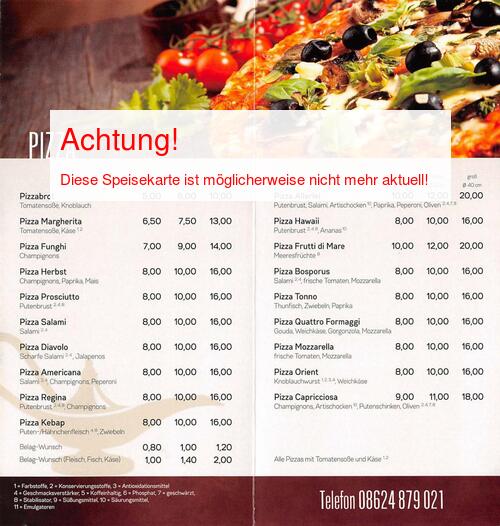 Speisekarte von Orient KebapHaus Seite 03