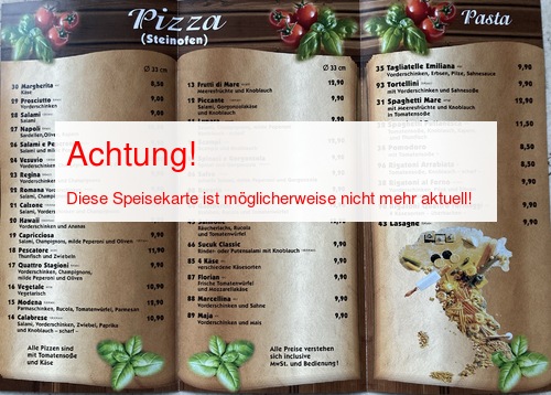 Speisekarte von Il Cappello Seite 02