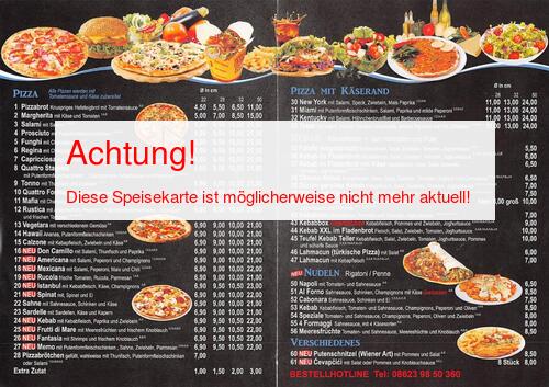 Speisekarte von Memos Pizza & Kebap Seite 02