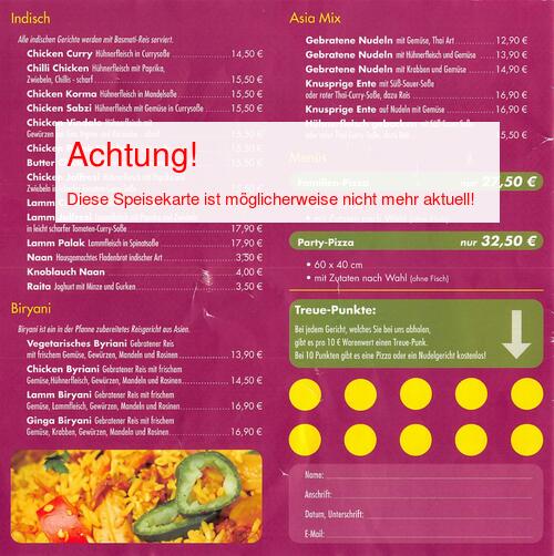Speisekarte von Der Kirchenwirt Seite 03