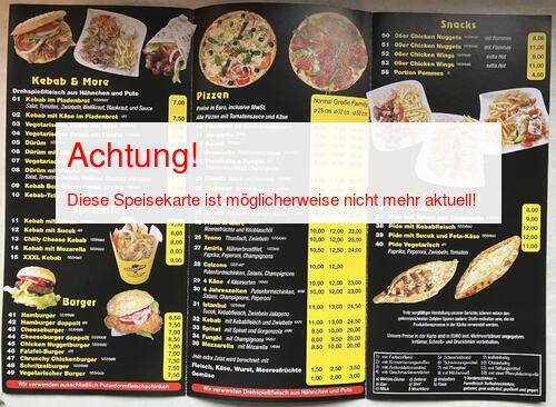 Speisekarte von Amiris D&ouml;nerhaus Seite 02