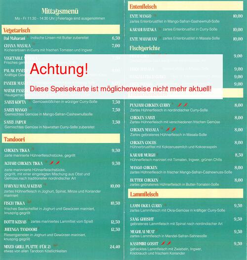 Speisekarte von Curry Bites Seite 03