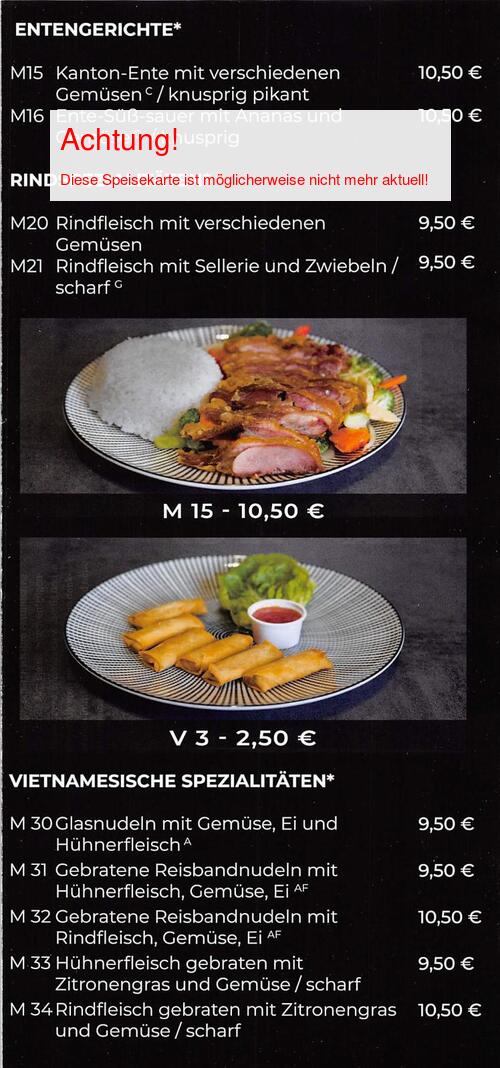 Speisekarte von Hadaco Seite 04